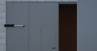 Купить противопожарные ворота под ключ Новомосковск, цена от 5816 руб.
