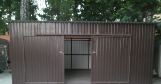 Купить гаражные ворота раздвижные Новомосковск, цена от 3860 руб.