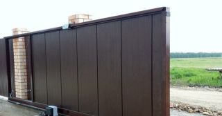 Купить откатные ворота автоматические Новомосковск, цена от 2780 руб.